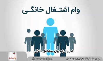 وام برای مشاغل خانگی